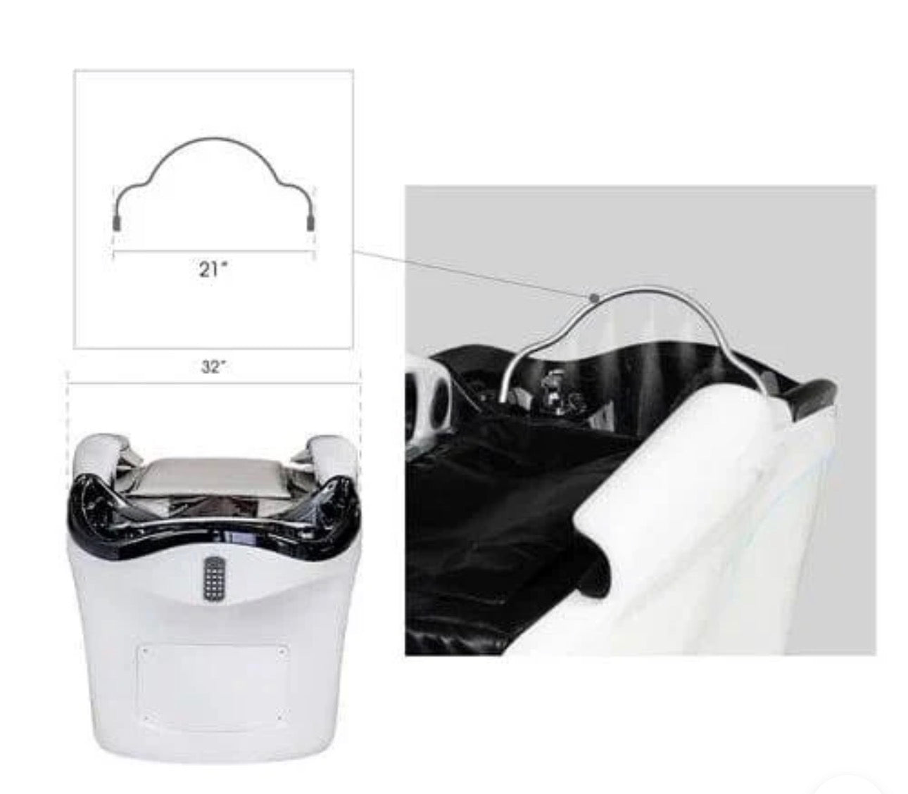 Premium Head Spa Bed