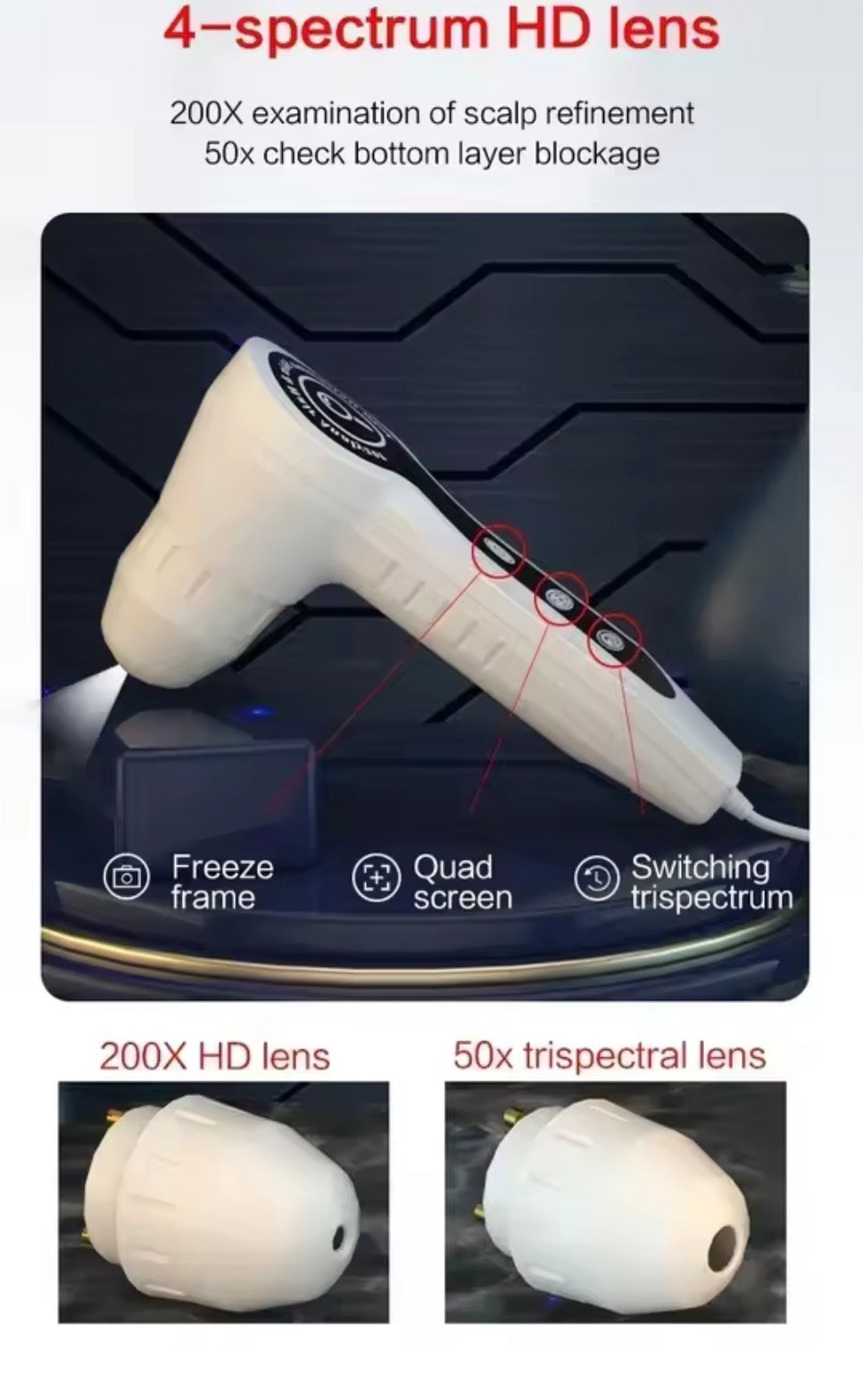 Scalp Camera Analyzer