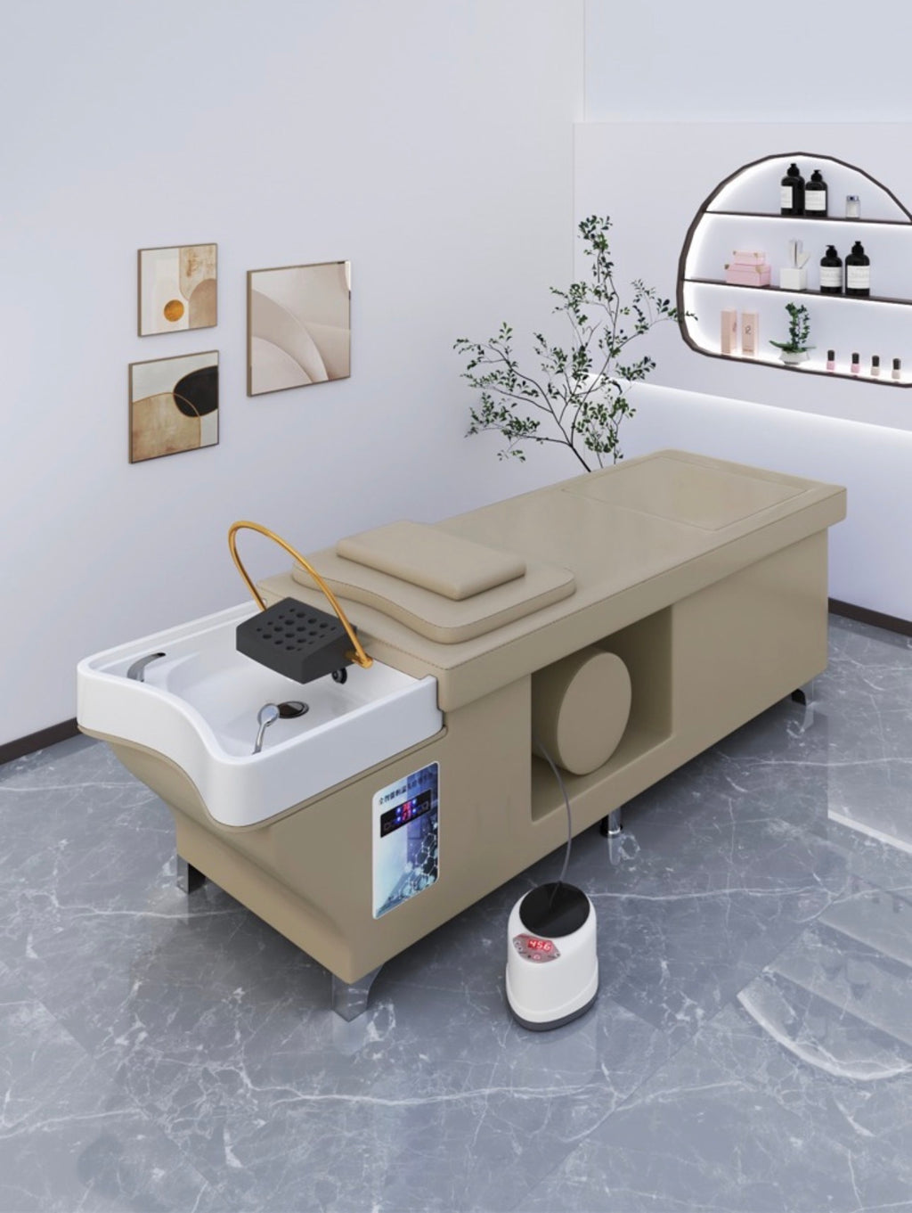 Professional Head Spa Bed