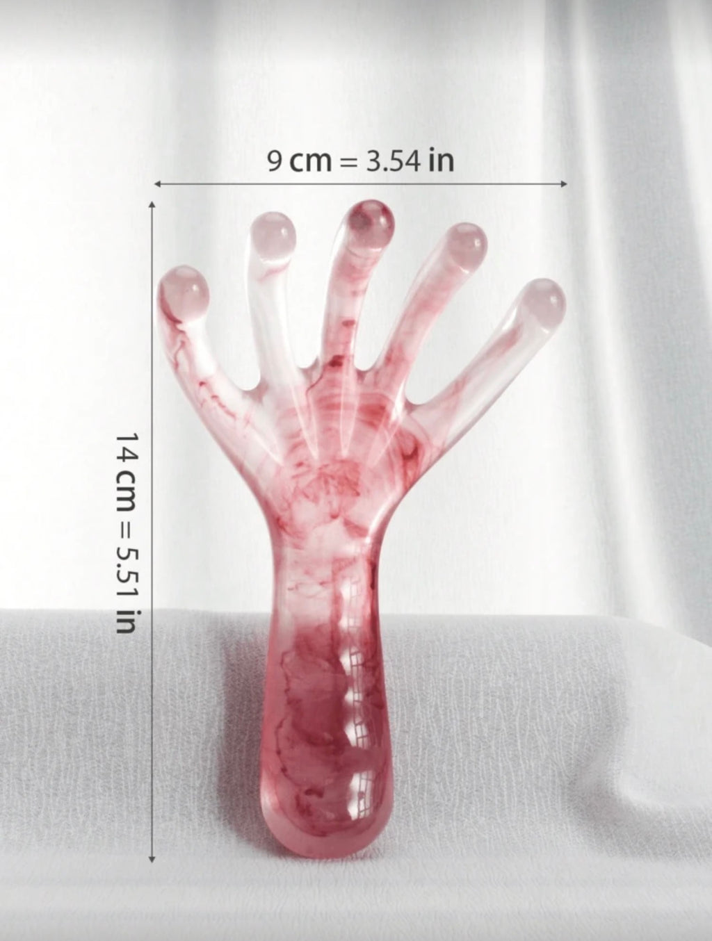 Imitation Finger Scalp Massage Comb