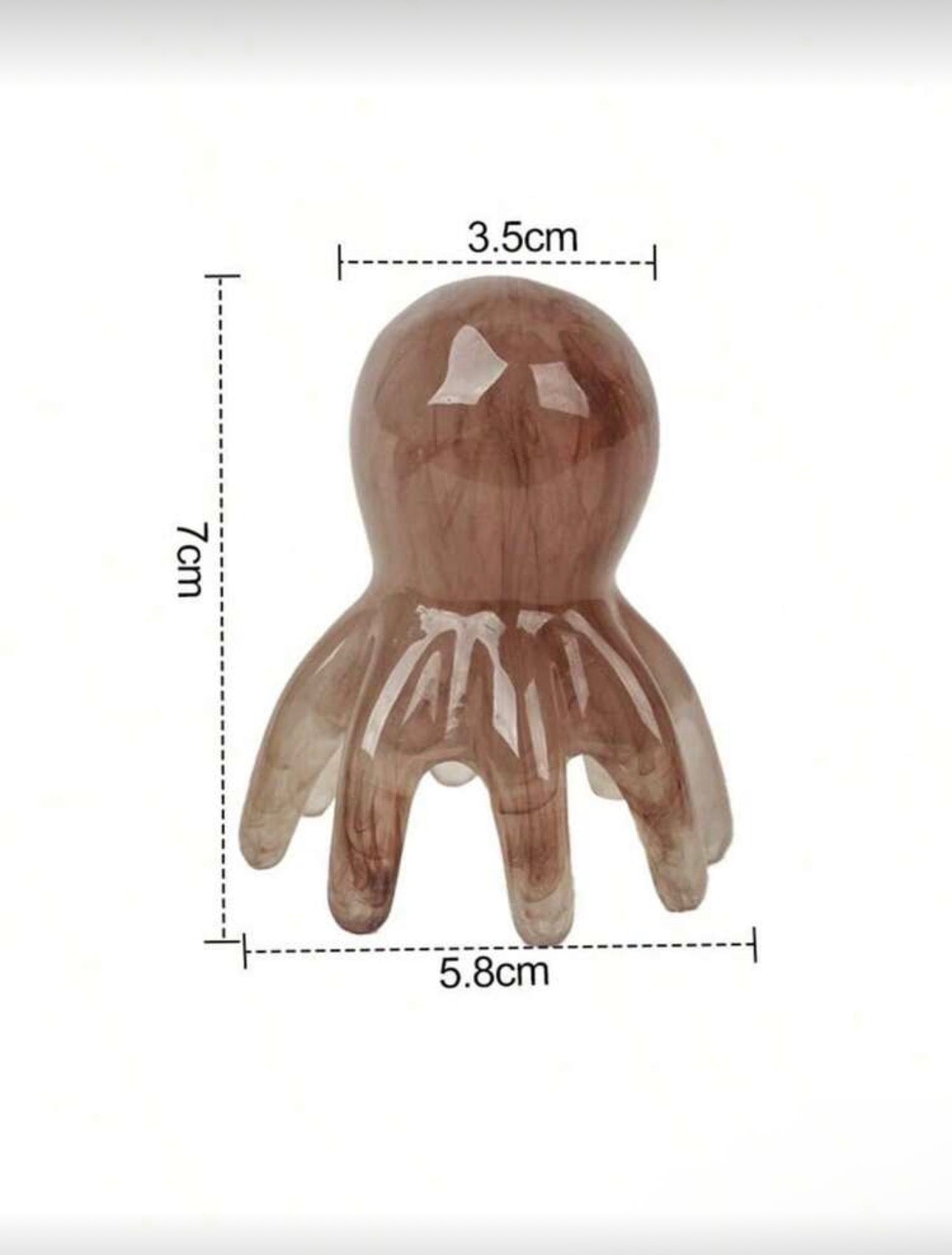 Wide-Tooth Comb Head Massage